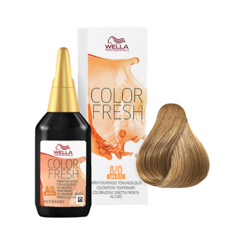 Color Fresh 8/0 Blond Clair 75ml - rehausseur de couleur  sans ammoniac