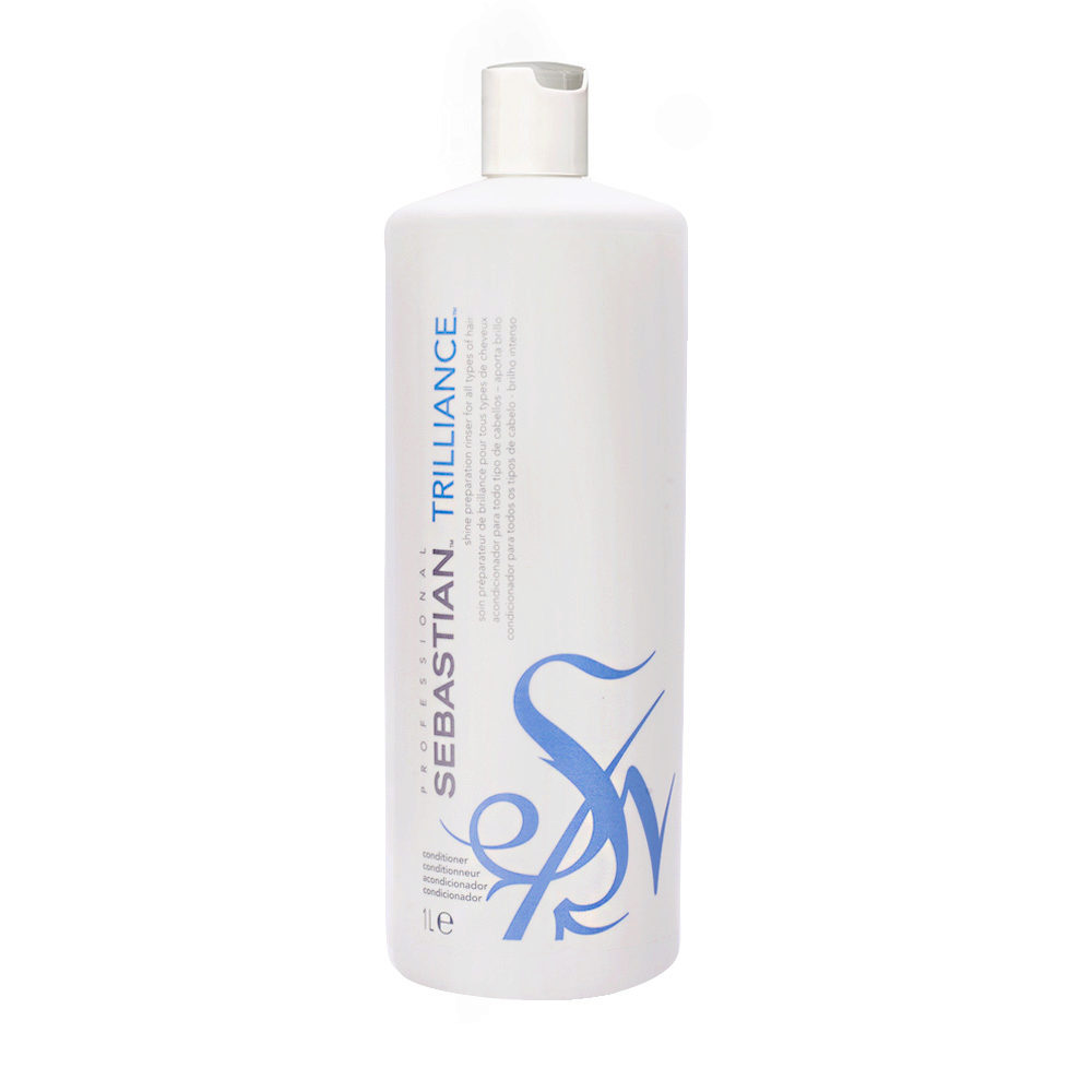 Sebastian Foundation Trilliance Conditioner 1000ml - après-shampooing éclairant pour cheveux ternes