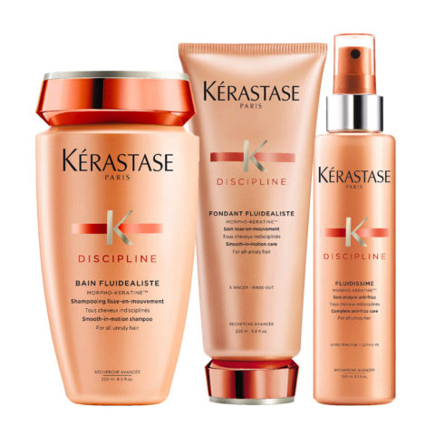 Kerastase Discipline Shampoo 250ml Conditioner 200ml Spray 150ml