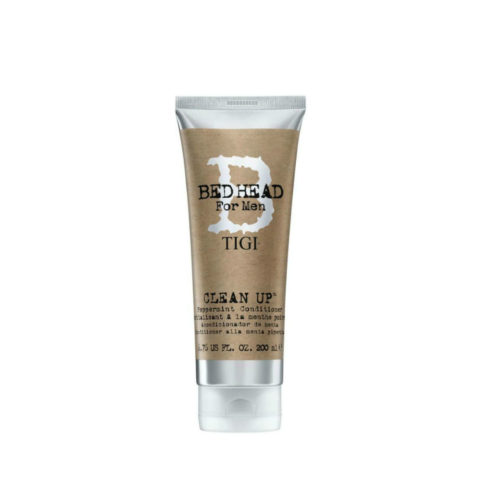 Tigi Bed Head Men Clean Up Peppermint Conditioner 200ml - conditionneur hydratant énergisant