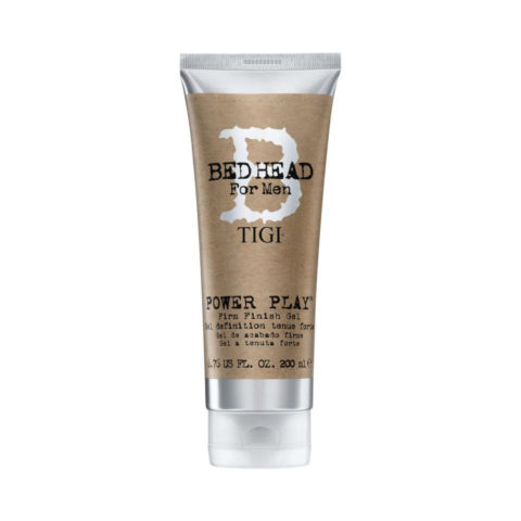 TIGI Bed Head Men Power Play Gel 200ml - gel tenue forte