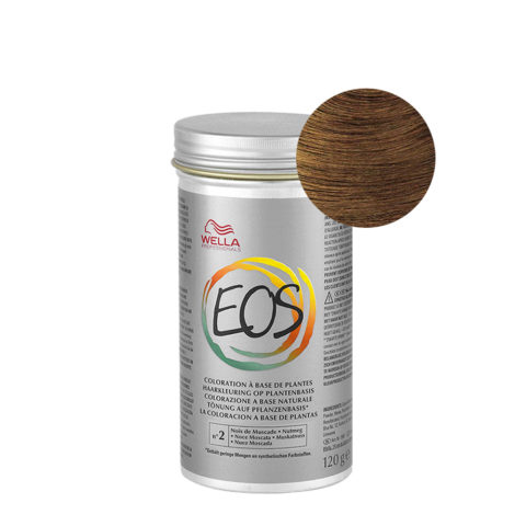 EOS Colorazione Naturale 2/0 Noix de muscade 120g - coloration naturelle sans ammoniaque