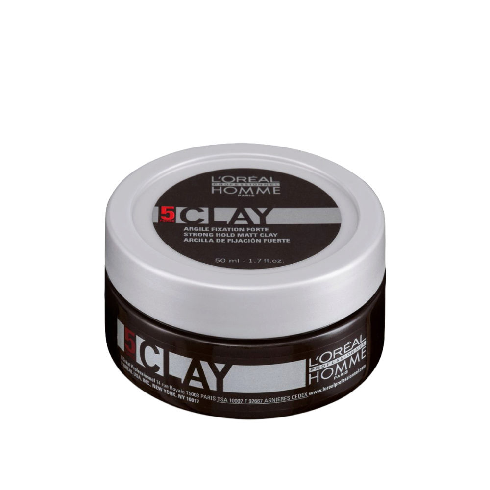 L'Oreal Homme Styling Clay 50ml - cire mate tenue forte