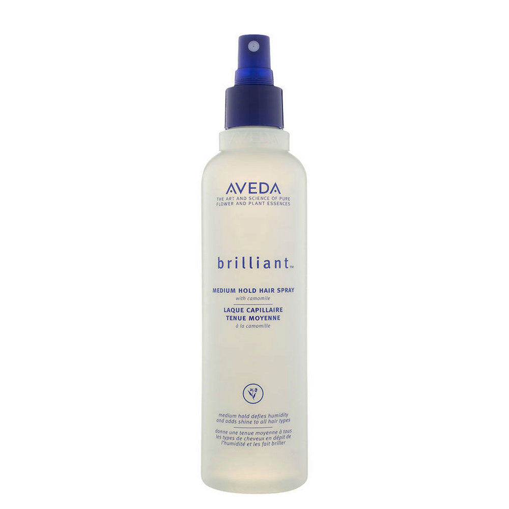 Aveda Styling Brilliant Medium Hold Hair Spray 250ml - laque brillante tenue moyenne