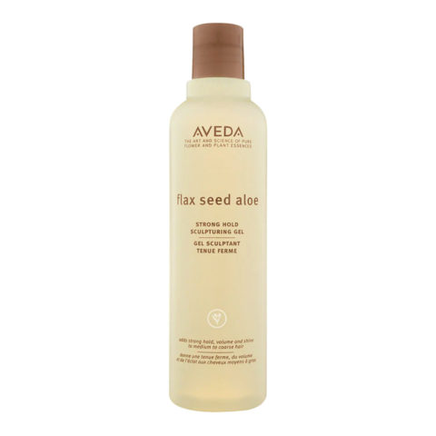 Aveda Styling Flax Seed Aloe Strong Hold Sculpturing Gel 250ml - gel tenue forte