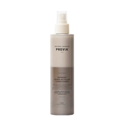 Previa Reconstruct White Truffle Biphasic Leave-in Filler Conditioner 200ml - spray hydratant restructurant