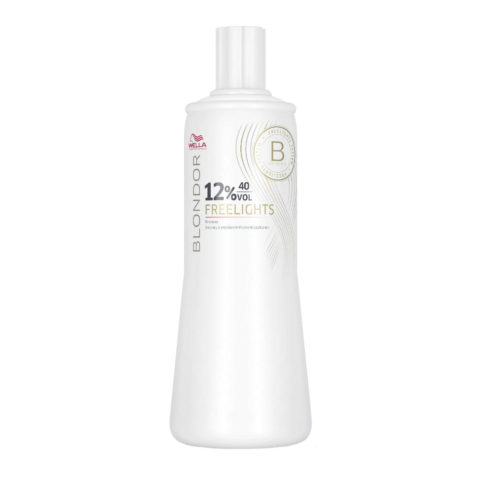 Blondor Freelights Developer 12% 40vol 1000ml  - lotion oxydante