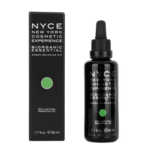 Nyce Biorganic essential Green relaxing mix 50ml - Huile essentielle relaxante