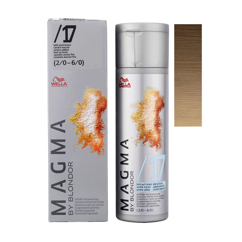 Wella Magma /17 Sable Cendre 120g - décoloration des cheveux