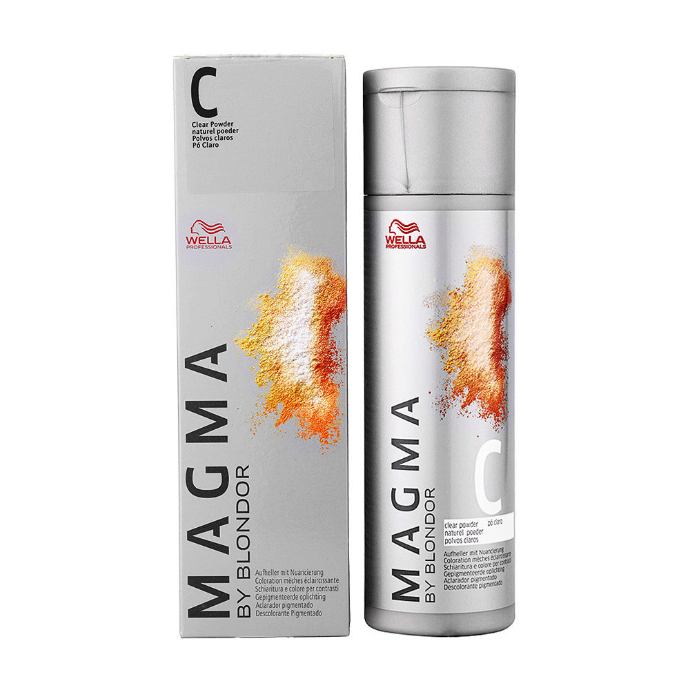 Wella Magma C Clear Powder Neutre 120g - décoloration des cheveux