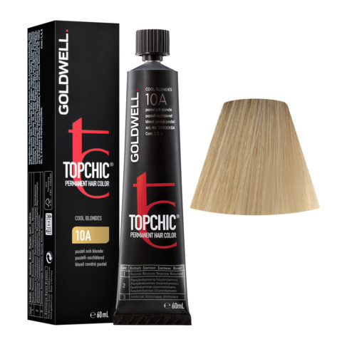 10A Blond cendré pastel Goldwell Topchic Cool blondes tb 60ml