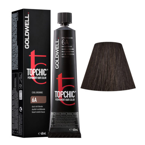 6A Blond cendré foncé  Topchic Cool browns tb 60ml