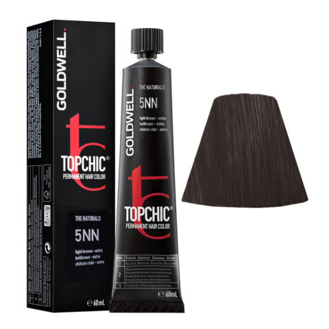 5NN Châtain clair extra Goldwell Topchic Naturals tb 60ml