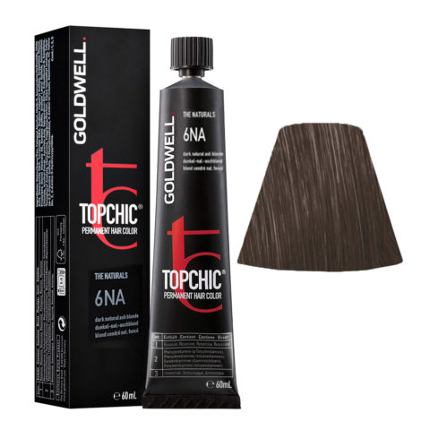 6NA Blond cendré naturel foncé  Topchic Naturals tb 60ml