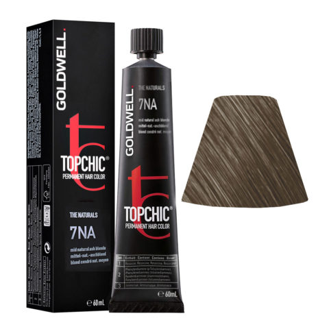 7NA Blond cendré naturel moyen Goldwell Topchic Naturals tb 60ml