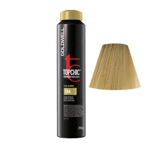 10A Blond cendré pastel Goldwell Topchic Cool blondes can 250gr