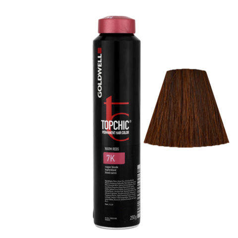 7K Blond cuivré Goldwell Topchic Warm reds can 250gr