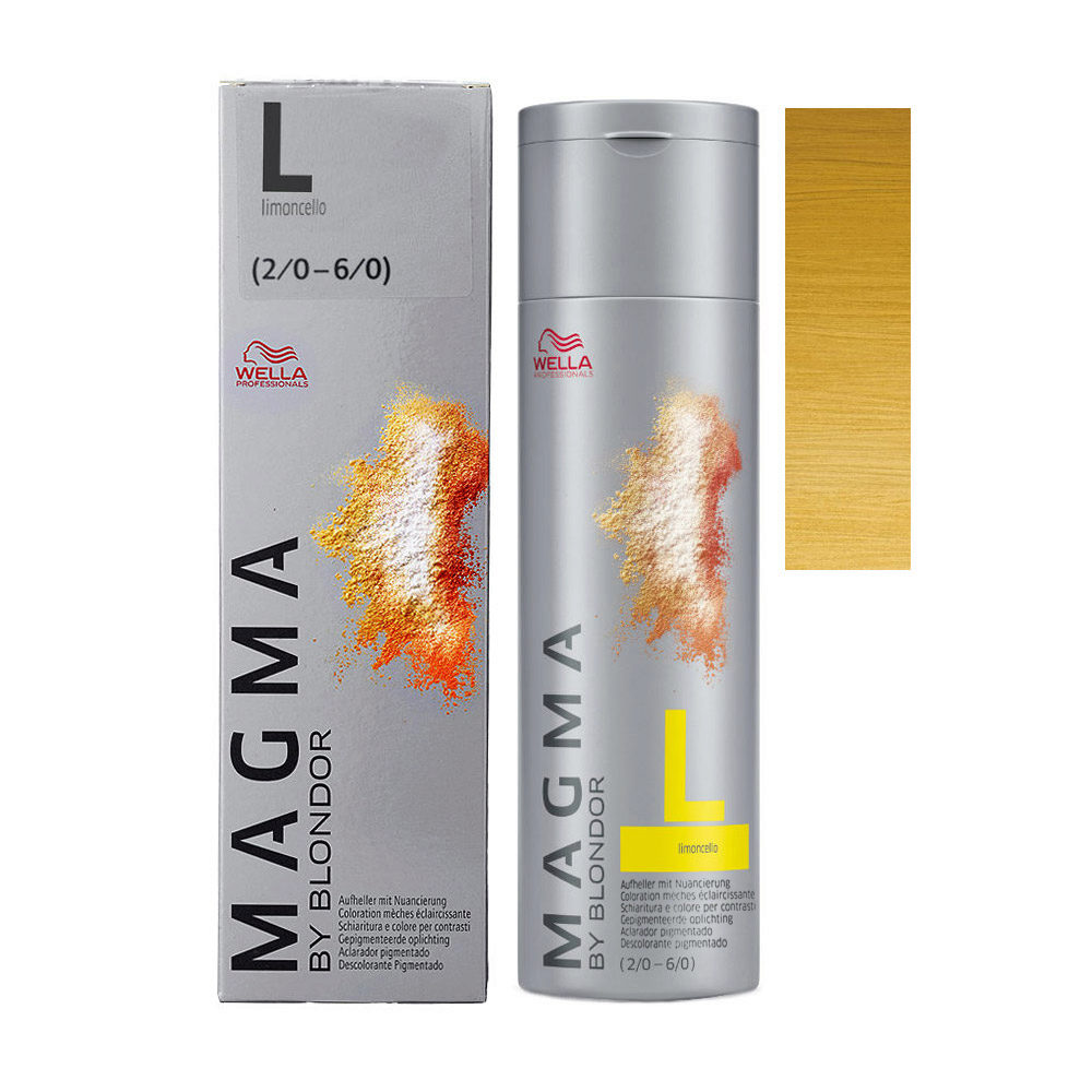Wella Magma L Limoncello 120g - décoloration des cheveux