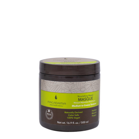 Macadamia Nourishing Repair Masque 500ml - Masque hydratant nutritif pour cheveux  moyens à épais