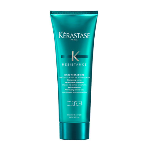 Kerastase Résistance Bain Therapiste 250ml - shampooing réparateur pour cheveux abîmés