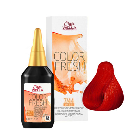 Color Fresh 7/44 Blond Cuivré Moyen Intense 75 ml - rehausseur de couleur  sans ammoniac