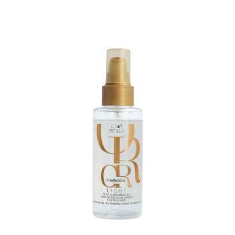 Wella Oil Reflections Light Luminous Reflective Oil 100ml - huile illuminatrice légère pour cheveux fins à normaux