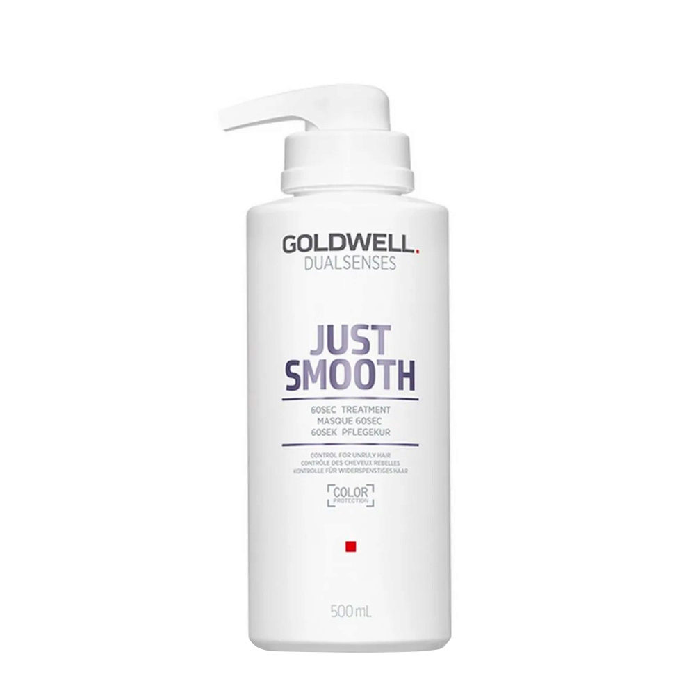 Goldwell Dualsenses Just Smooth 60Sec Treatment 500ml- traitement pour cheveux indisciplinés et crépus