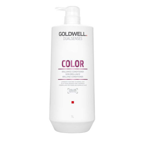 Dualsenses Color Brilliance Conditioner 1000ml - conditionneur éclairant pour cheveux fins ou moyens