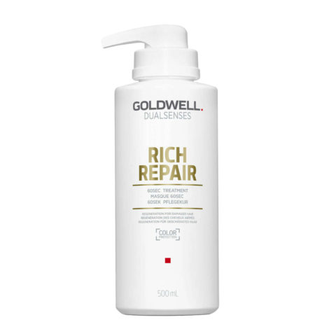 Dualsenses Rich Repair Restoring 60Sec Treatment 500ml - traitement pour cheveux secs ou abîmés