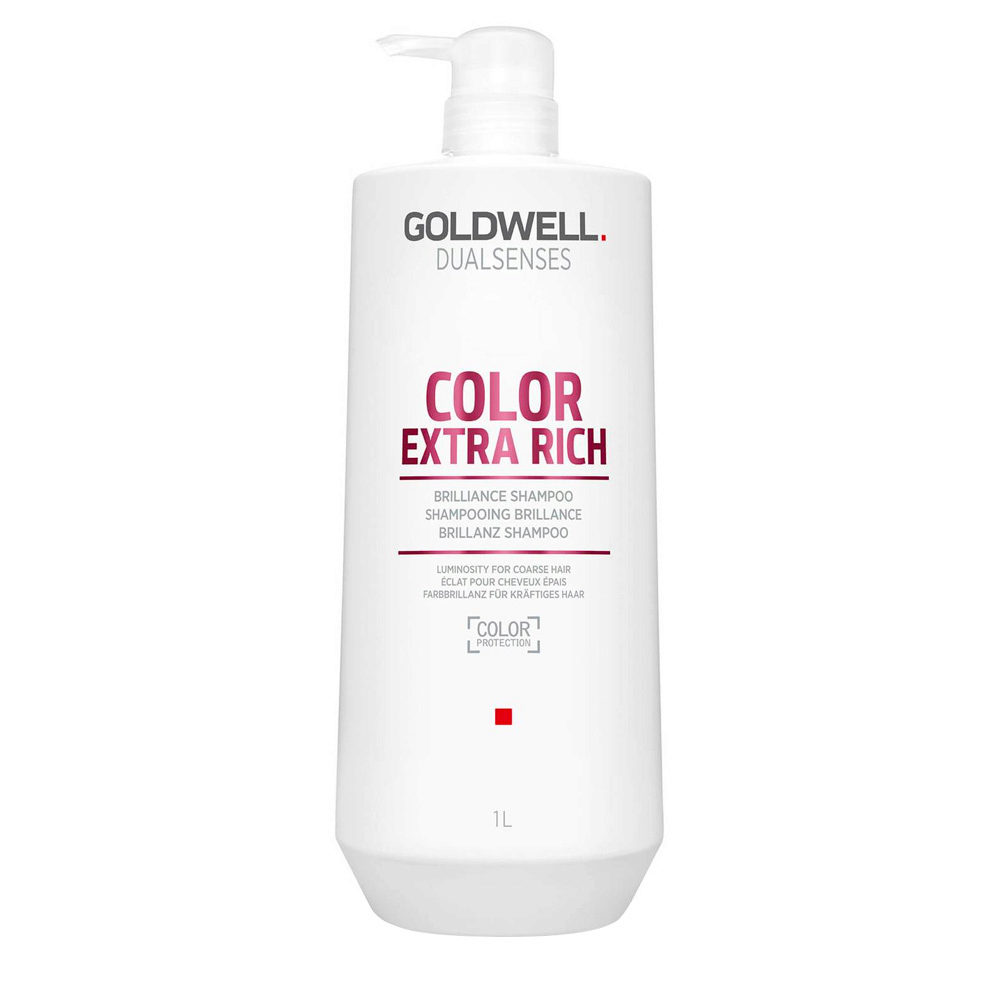 Goldwell Dualsenses Color Extra Rich Brilliance Shampoo 1000ml - shampooing illuminateur pour cheveux épais ou très épai