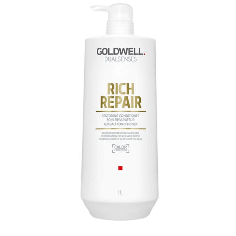Goldwell Dualsenses Rich Repair Restoring Conditioner 1000ml - après-shampooing pour cheveux secs ou abîmés