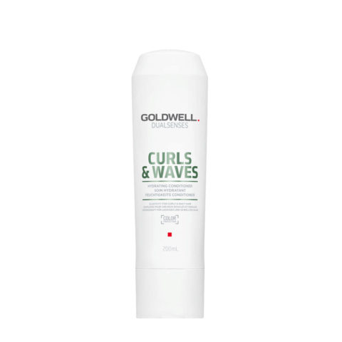 Dualsenses Curls & Waves Hydrating Conditioner 200ml - après-shampooing hydratant pour cheveux bouclés ou ondul