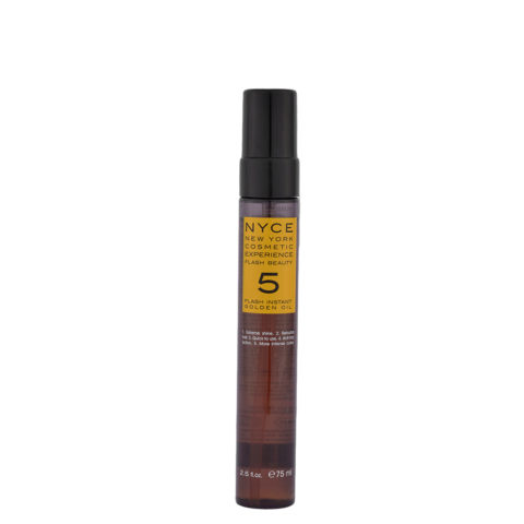 Flash Beauty Instant Golden Oil 75ml - huile Restructuration cheveux secs