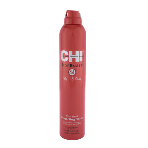 CHI 44 Iron Guard Style & Stay Firm Hold Protecting Spray 284gr - laque à tenue forte et protection thermique