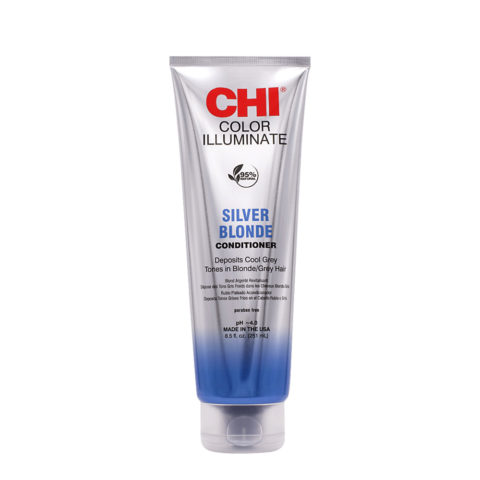 CHI Color Illuminate Conditioner Silver Blonde 251ml - blond argenté après-shampooing