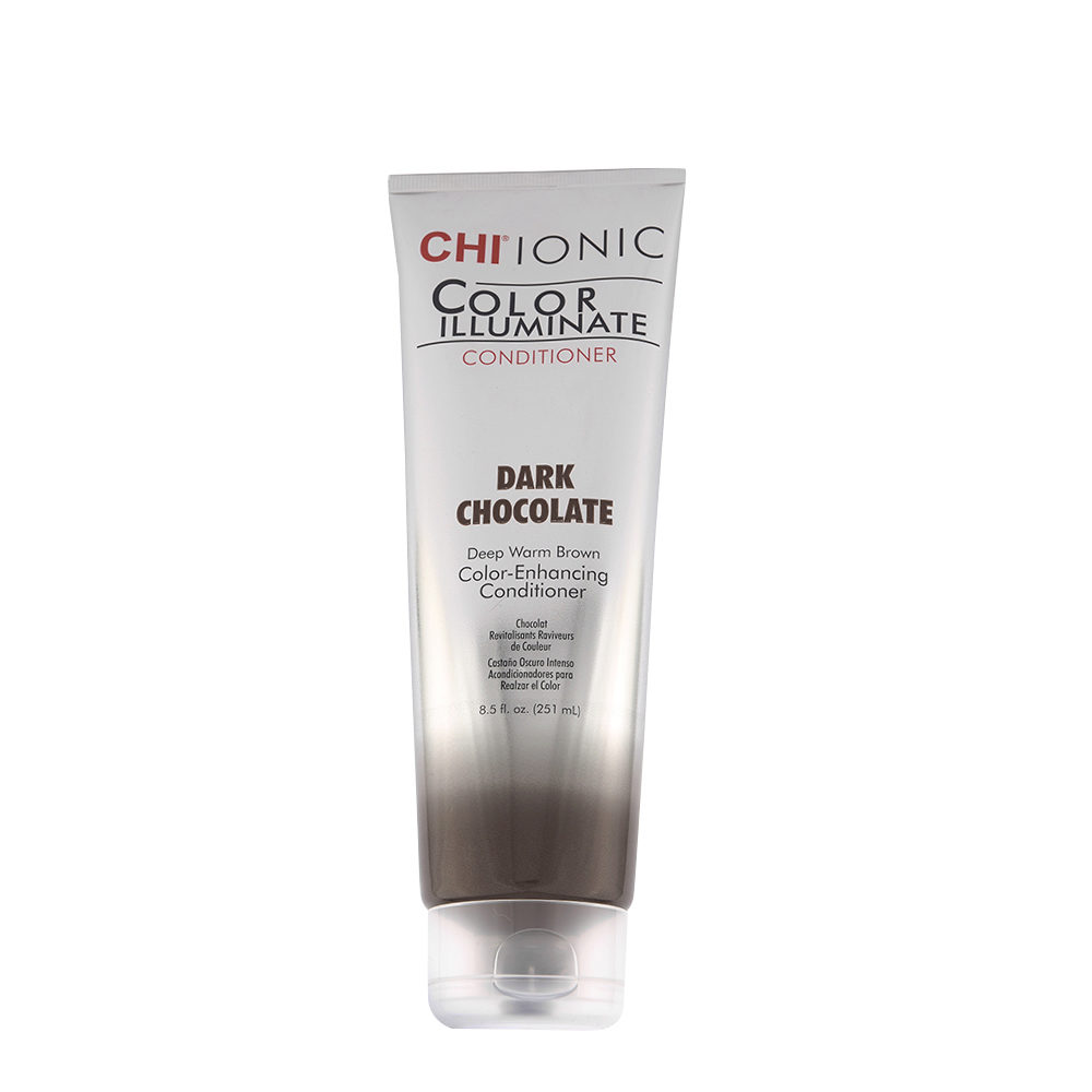 CHI Ionic Color Illuminate Conditioner Dark Chocolate 251ml - chocolat après-shampooing