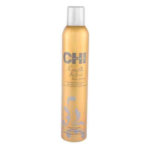 CHI Keratin Flex Finish Hairspray 284gr - laque à tenue légère