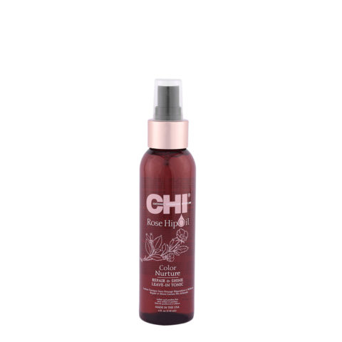 CHI Rose Hip Oil Repair&Shine Leave In Tonic 118ml - lotion tonique sans rinçage