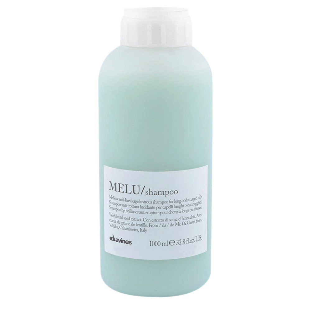 Davines Essential HairCare Melu Shampoo 1000ml -  shampooing anti-casse pour cheveux longs