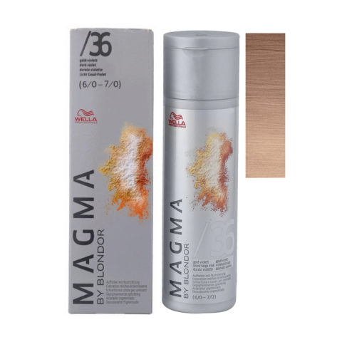 Wella Magma /36 Doré Violet 120g - décoloration des cheveux