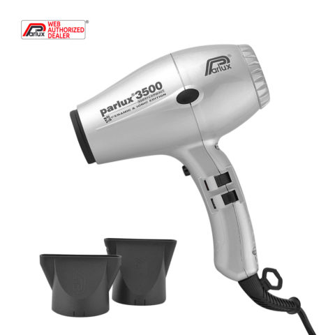 Parlux 3500 Supercompact Argent - sèche-cheveux