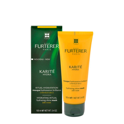 René Furterer Karité Masque Hydratation Brillance 100ml - Masque Hydratation Brillance