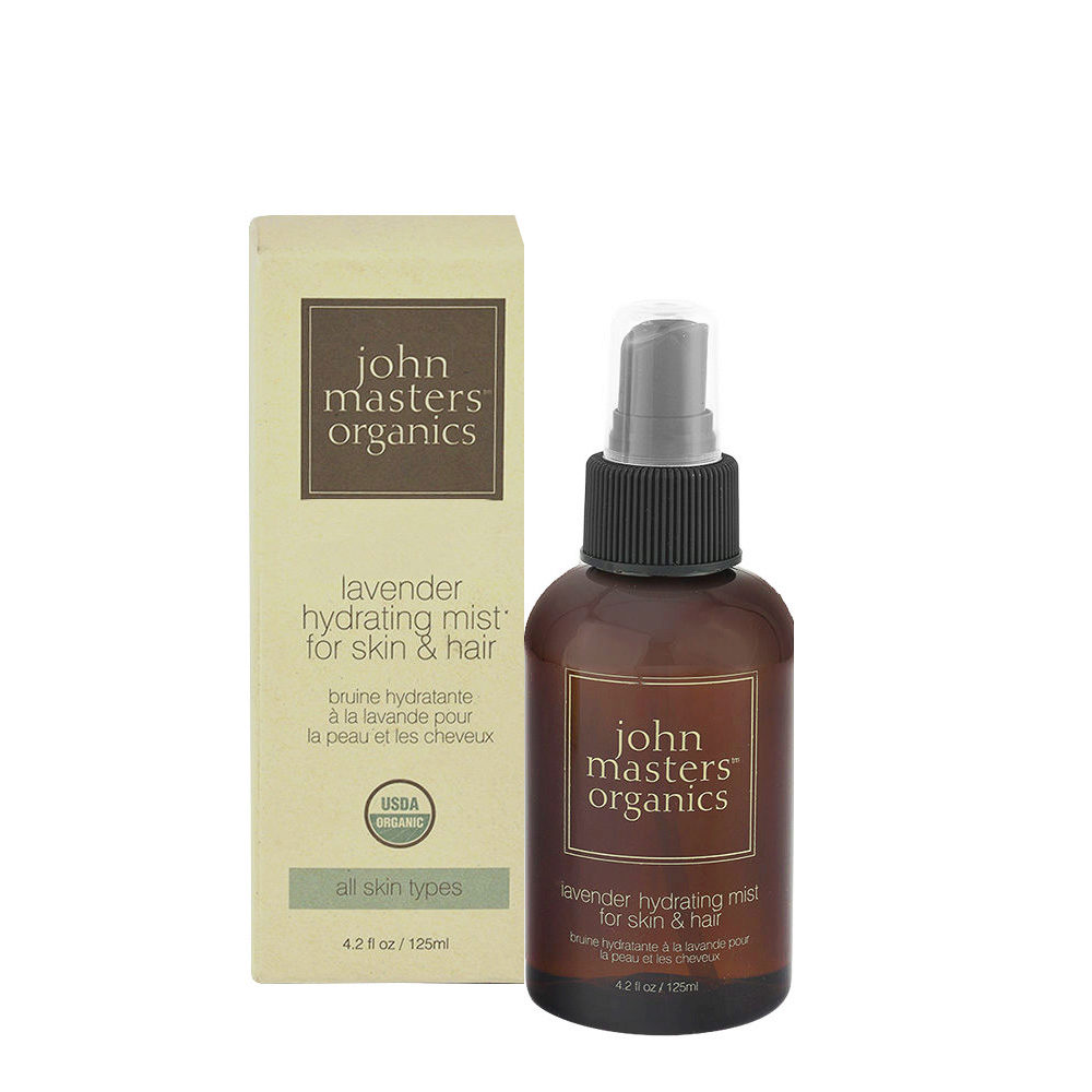 John Masters Organics Skincare Lavender Hydrating Mist For Skin & Hair 125ml