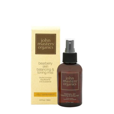 John Masters Organics Bearberry Oily Skin Balancing & Toning Mist 125ml - Tonique rééquilibrant visage