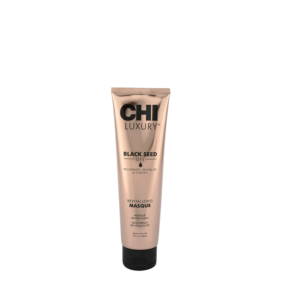 CHI Luxury Black Seed Oil Revitalizing Masque 148ml - masque cheveux endommagés
