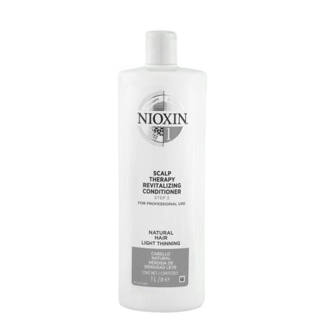 Nioxin System1 Scalp therapy Revitalizing conditioner 1000ml - Après shampooing antichute