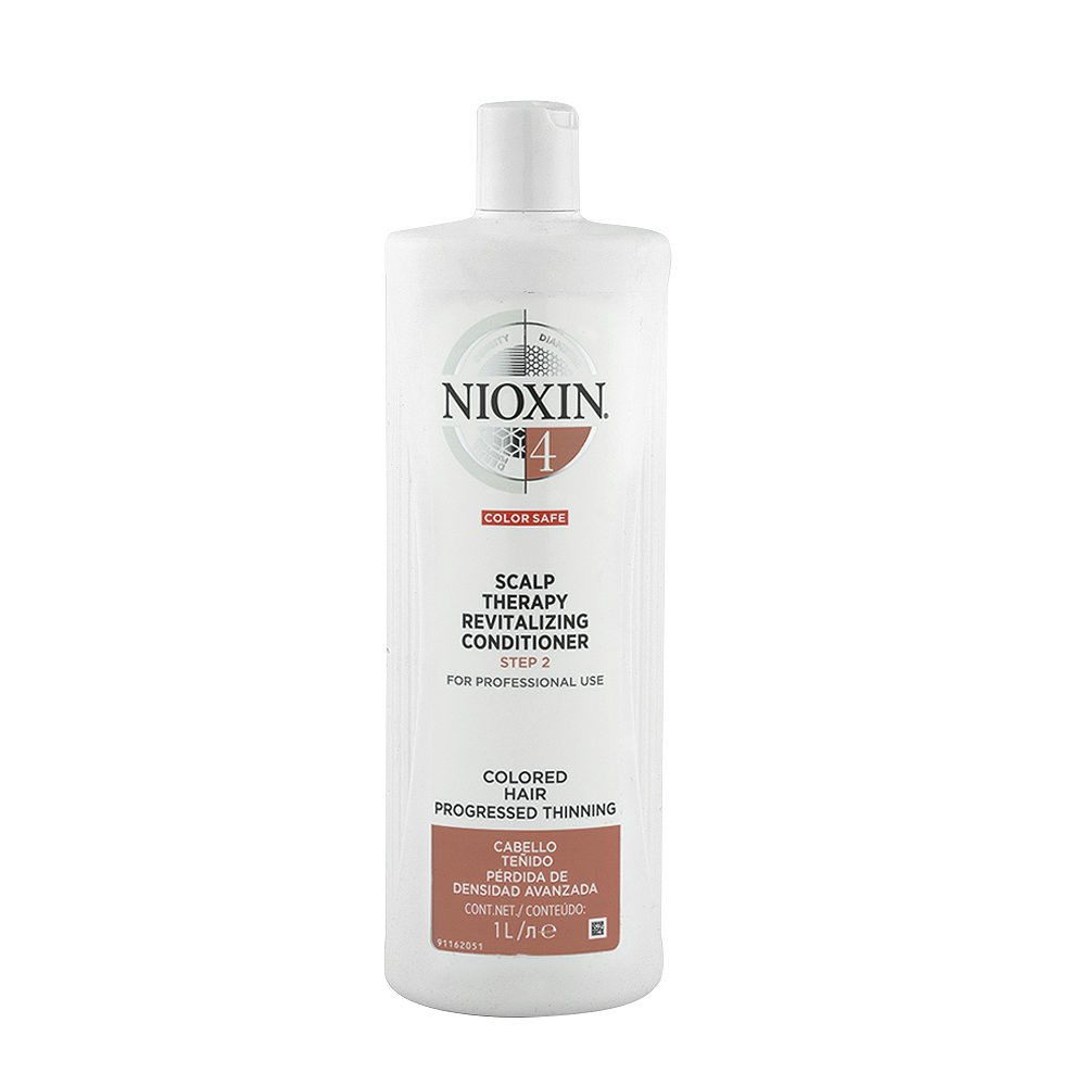 Nioxin System4 Scalp therapy Revitalizing conditioner 1000ml - Après shampooing antichute