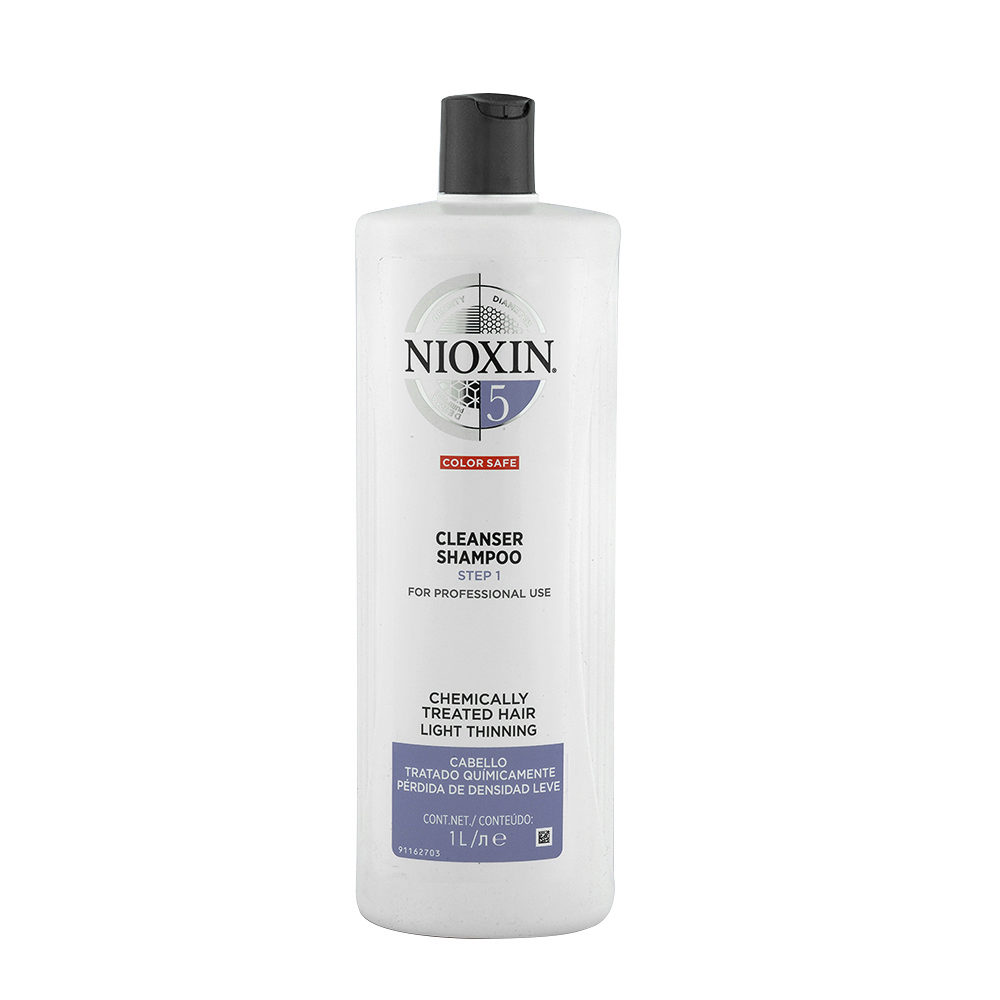 Nioxin System5 Cleanser Shampoo 1000ml - shampooing antichute