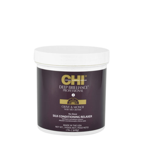 CHI Deep Brilliance Olive & Monoi Silk Conditioning Relaxer 908gr - après-shampooing hydratant