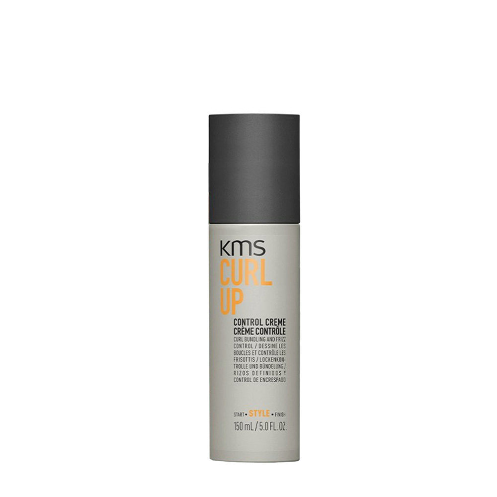 KMS Curl Up Control Creme 150ml - Crème Cheveux Boucles